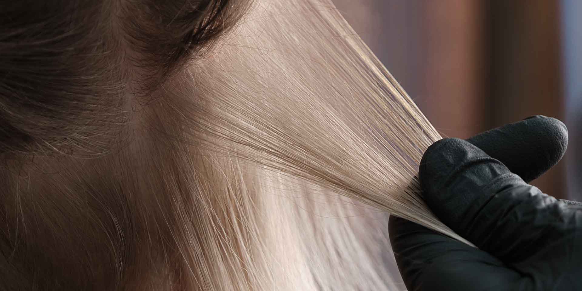 tape-in extensions installation