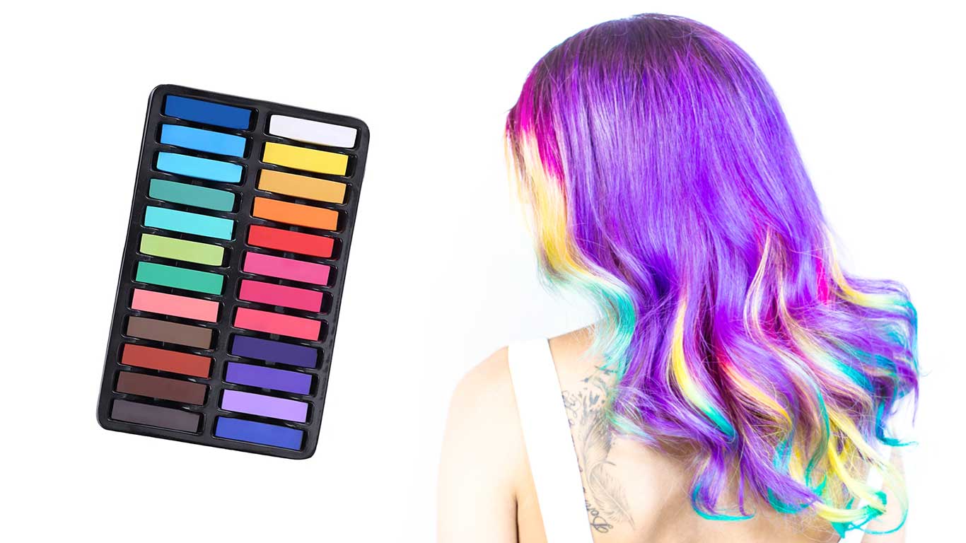 use hair chalks
